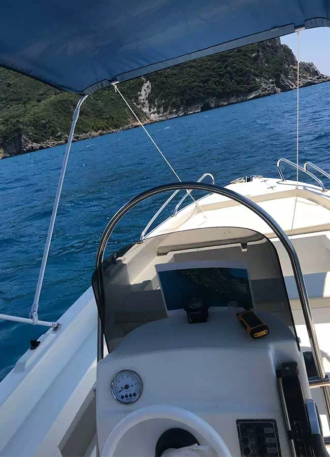 Ermones Boats, Corfu, Boat Rental, Hire Boat Paleokastritsa